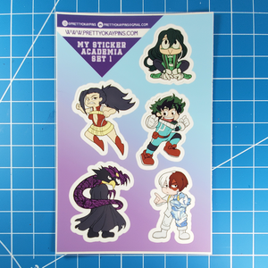 My Sticker Academia Set